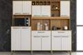 Kit cozinha Milano 11P 2G - 2,18m - Fiorello - 9.3/TRA 1