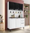 Kit cozinha Pratika 6P 2G - 1,05m - Sem Vidro - Aço Itatiaia - 6.4/TRA/6.7/LD/RN/7.0/PR 2