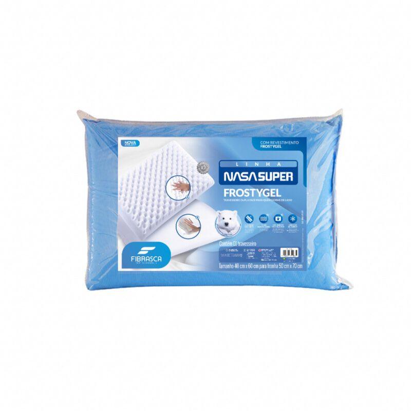 Travesseiro Nasa Super Frostygel 40cm x 60cm – Fibrasca – 0.7 – SR