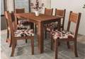 Conjunto Mesa Caribe 6 Cadeiras MDF 150cm – Indekes – 7.1 – CW 1
