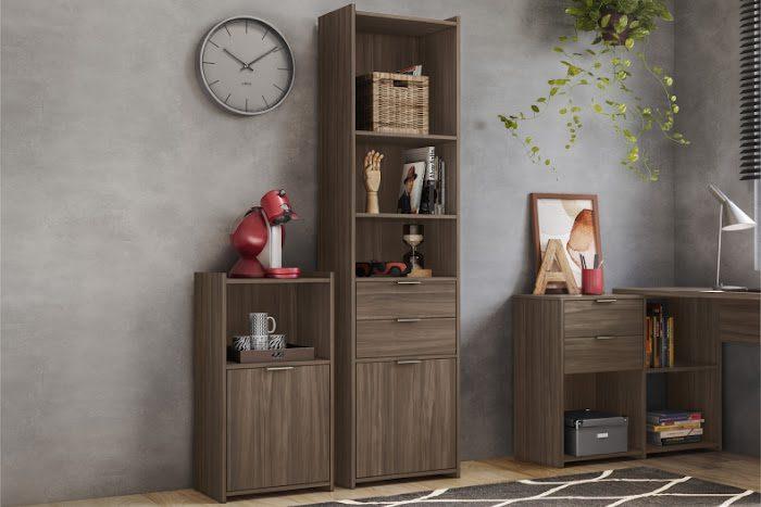 Multiuso NT 2050  Conjunto 2 Armários 44cm - Notável - 2.8/TRA