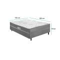 Cama Box Açucena Casal D28 188cm x 138cm – Ecotec - 4.6/SR 4