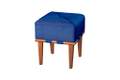 Puff Slim Quadrado Veludo Inca - 40cm - Idealle - 1.8 - SR 5