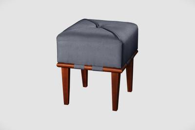Puff Slim Quadrado Veludo Inca - 40cm - Idealle - 1.8 - SR