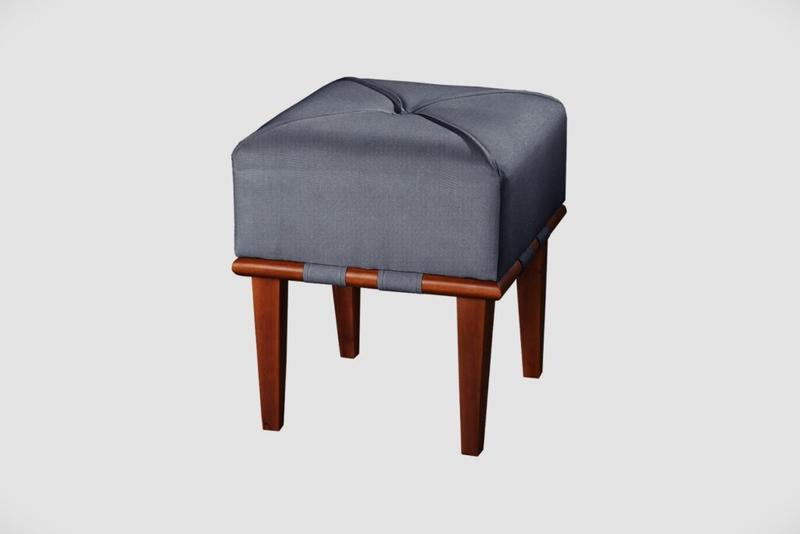 Puff Slim Quadrado Veludo Inca - 40cm - Idealle - 1.8 - SR