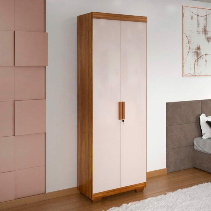 Armário Multiuso Carrancas 2 Portas C/ Chave MDP 61cm – MinasPlac – 2.0 - RN