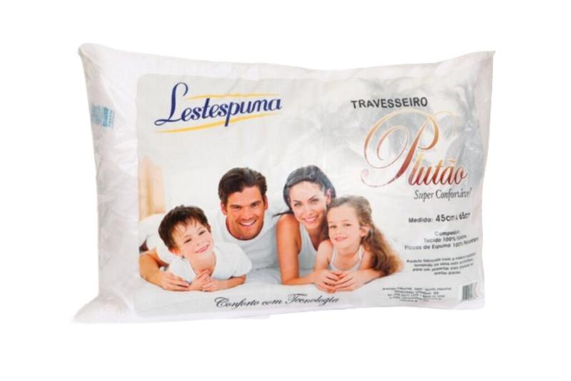 Travesseiro Plutão Flocos 45cm x 65cm – Lestespuma – 0.2 – RN