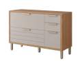 Balcao Eloise 120 1P 4G Freijo-Titanium MGM Moveis 5.5/ SR 1