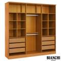 Roupeiro Bianca 6P 2,30M - 100%MDF - Bianchi - 1.27/LD/1.25/TD/RN/RF 3