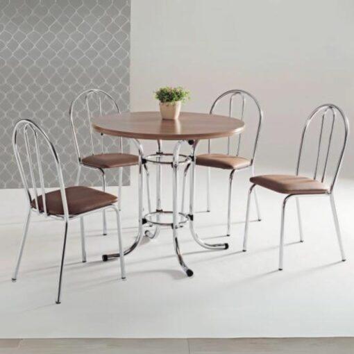 Mesa 90x90 c/ 4 Cadeiras Lisboa – MÜLLER MÓVEIS - 8.5 - TD