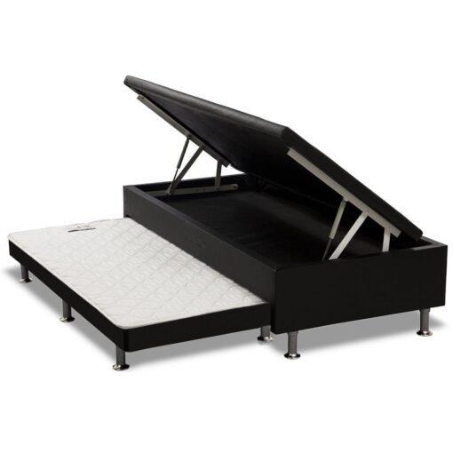 BELICHE BOX BAÚ SOLTEIRO CORINO AUXILIAR - 44 x 88 x 188 cm - AVALON COLCHÕES - 7.5 - TD
