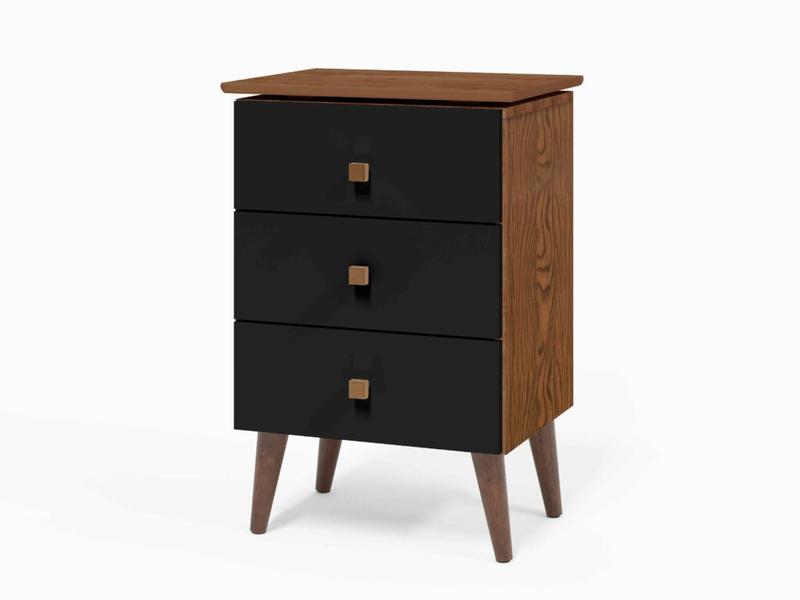 Mesa de Cabeceira Lateral/Criado Mudo LIV 3G - 43cm - 1.7/SR
