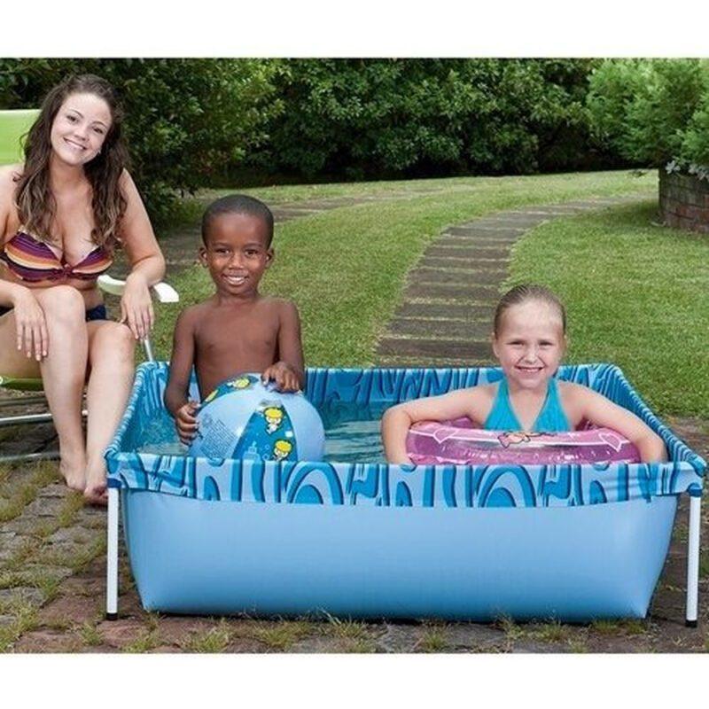 Piscina Infantil 400 Litros Retangular Azul Mor - 1.4 - SR