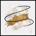Quadro Abstrato C/ Vidro - 63x63cm - Top Art - 2.4 - SR 1