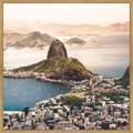 Quadro Cidades C/ Vidro 63x63cm - Top Art - 2.4 - SR 1