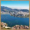 Quadro Cidades C/ Vidro 63x63cm - Top Art - 2.4 - SR 2