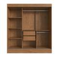 Roupeiro GR Londres 69000 3P 2G 1,80m - DORIPEL - 8.2/CW/TD/LD 4