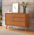 Buffet Sinus Mauvalar 100% MDF- 1,20M - 1P - TD/8.19 2