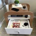 Mesa de Cabeceira Theo 1G c/ USB - 0,55x0,65M - 2.9 - LD 3