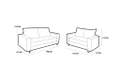 ESTOFADO SOFA 3X2 LUG MOD 8100 SF.3130  – BOARETO - 1.0/RN 5