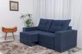 Estofado Retratil Duda 2x90cm Veludo Diviminas - 1,80m - 6.1/SR 1