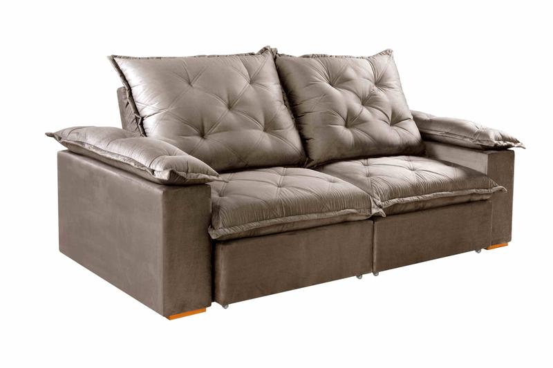 Estofado Retratil Reclinavel Leblon 210 2x80 Evidence - 2,10m - 1.7/SR