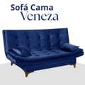 Sofa Cama Veneza Top Estofados - 1,88m - 6.4/SR 1