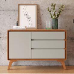 Buffet Sinus Mauvalar 100% MDF- 1,20M - 1P - TD/8.19