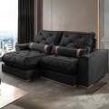 Sofa Retratil e Reclinavel Poseidon Vicam Estofados - 2,50m - 2.0/TD 3