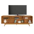 RACK BANCADA CRISTAL CANDIAN 70 POLEGADAS 2 PORTAS 3 NICHOS - 2,00m - JCM - 5.4 - RF 3