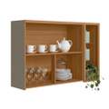 Armário Aéreo Duplo Allure 2P Linea Brasil - 1.2m - 3.5/TD 2