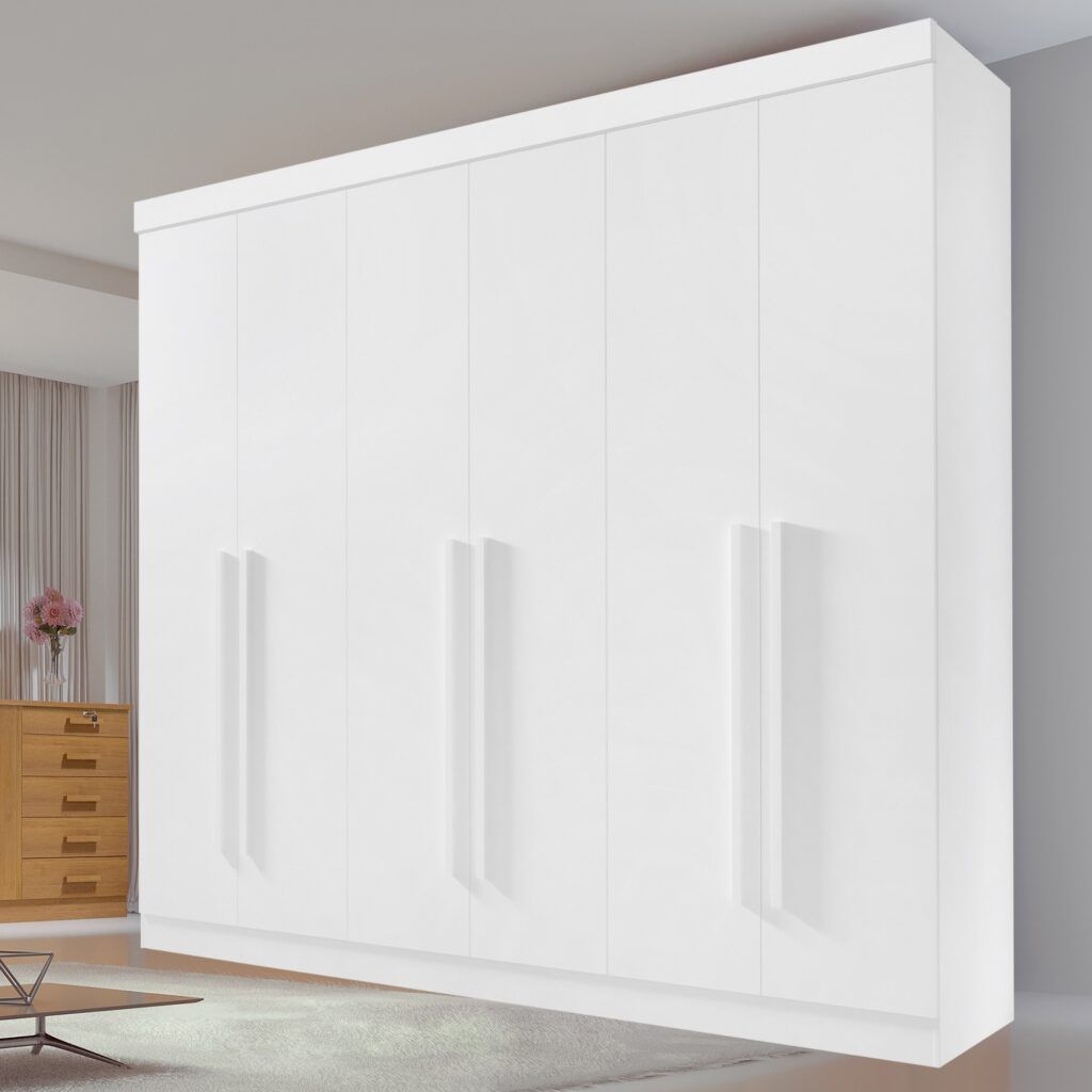 Roupeiro GR Da Vinci 6P 6G internas 100%MDF – D'DORO MÓVEIS - 2