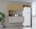 Cozinha Compacta Suspensa 6P 1G com Balcão Isis - 1,80m - 3.7/SR 2