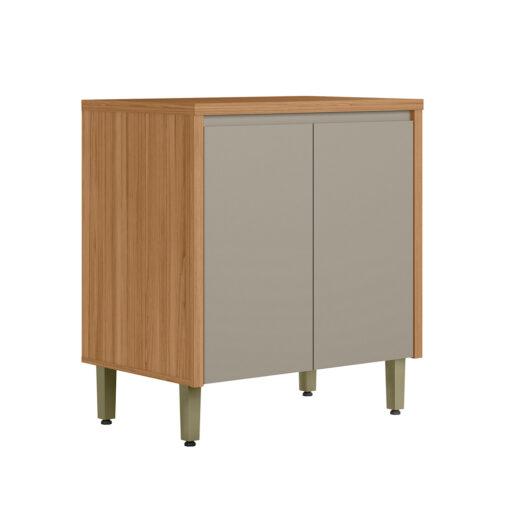 Balcão Duplo Allure 2P LINEA BRASIL 100%MDF- 0.8m - 3.0/TD