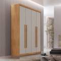 Roupeiro GR 4P 2G Hawaii 100% MDF - 1,21m - RUFATO - 5.7/TD 1