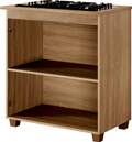 Balcão Para Cooktop Fox 4 Bocas 2 Portas 0,78m - Arte Móveis - 2.4/SR 3