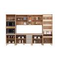 Cozinha Allure 6 peças LINEA BRASIL - 3.4m - 100%MDF   3.2/TRA 9