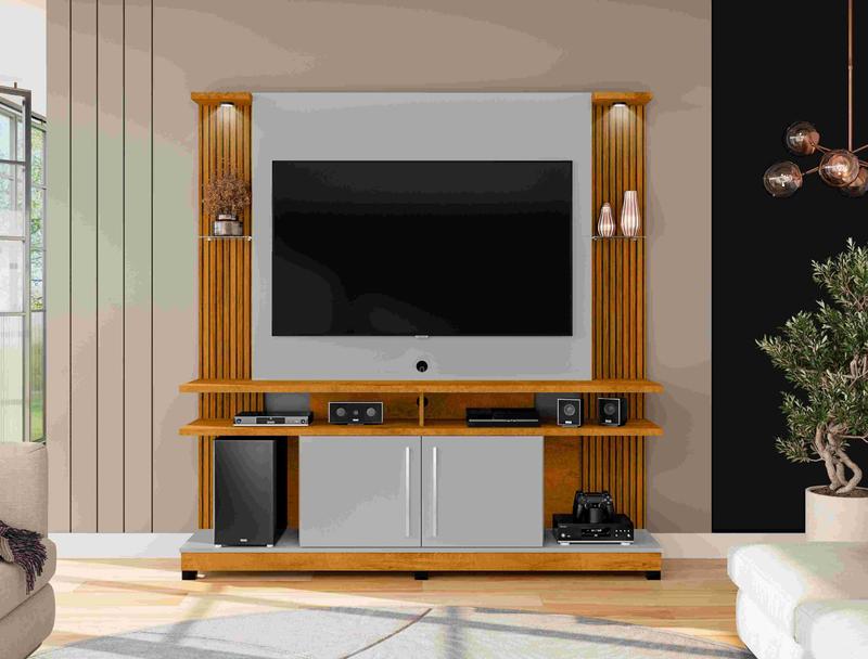 Home York com LED 2P6N Bechara Móveis - 1,80m - 6.0/SR