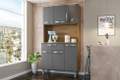 Kit Cozinha Paris Fiorello 6P 1G 100%MDF - 92cm - 3.4/TRA/RN 2