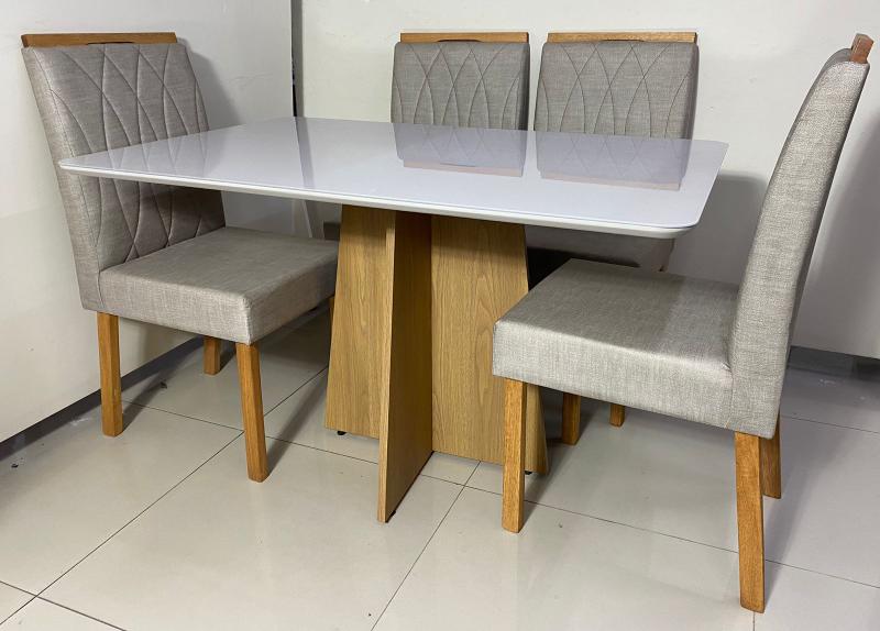 Mesa Nárnia Carvalho Decor (sem cadeira) - 1,00x0,80 m - 3.6/SR