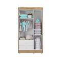 Roupeiro Flocos 3P 2G Tigus Baby - 100% MDF - 0,93m - 6.1/SR/RN/CW 2