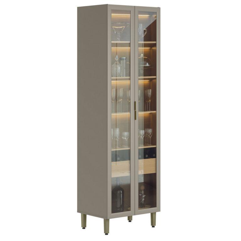 Cristaleira Allure 2P LINEA BRASIL - 0.7m - 8.7/TRA 9.7/TD