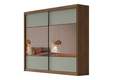 Roupeiro GR Brusque 2P8G C/Esp Novo Horizonte - 100%MDF - 2,41m - 1.9/RN 1.8/TRA 1