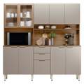 Kit Cozinha Amora 10P 2G - 1,98m – DEMÓBILE - 8.3 - TD 3