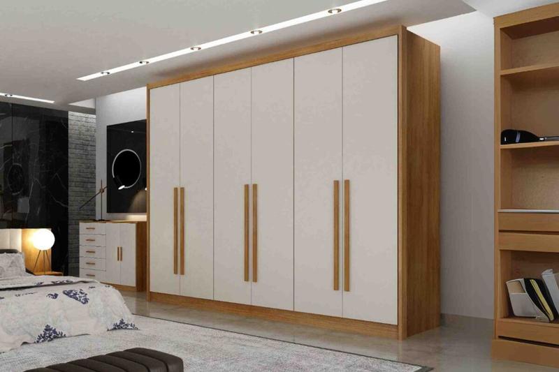 Roupeiro GR Himalaia 6P8G Novo Horizonte - 100% MDF - 2,74m - 1.9/RN