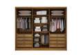 Roupeiro GR Himalaia 6P8G Novo Horizonte - 100% MDF - 2,74m - 1.9/RN 2