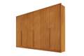 Roupeiro GR Ibiza 6P8G - 100%MDF - 2,75m - 2.1/RN 2