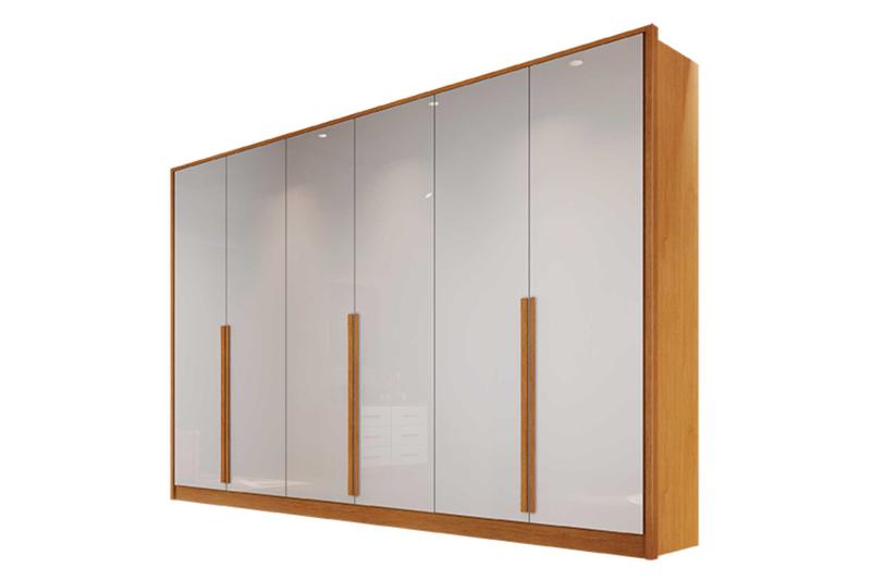 Roupeiro GR Ibiza 6P8G - 100%MDF - 2,75m - 2.1/RN