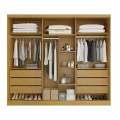 Roupeiro Alvorada 6 Portas - 2.70m - 100%MDF  - Bianchi - 1.42/RF/PR/1.52/TD 3