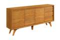 BUFFET VERTEX 3PTA 3 GAV 180CM NAT/OFF MAVAULAR - 1,80M - 9.5/RN 5